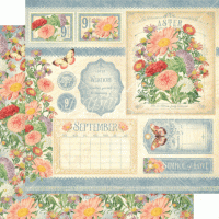 Graphic 45 Flower Market 12x12 Inch Collection Pack (4502558)